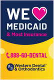 A-FRAME Poster Western Dental - We Heart Medicaid