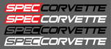SPEC CORVETTE Trailer Decal