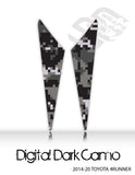 4Runner Fangs - Digital Black Grey Camo