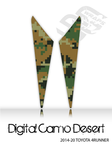 4Runner Fangs - Digital Desert Camo