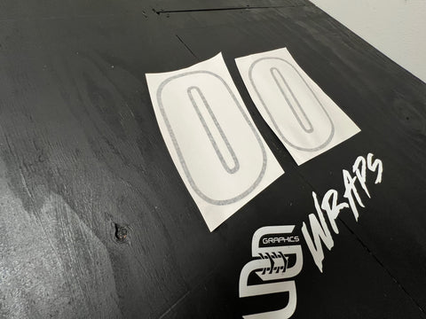 SPEC CORVETTE Bumper Numbers