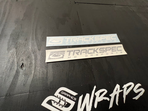 SPEC CORVETTE Trackspec Decals